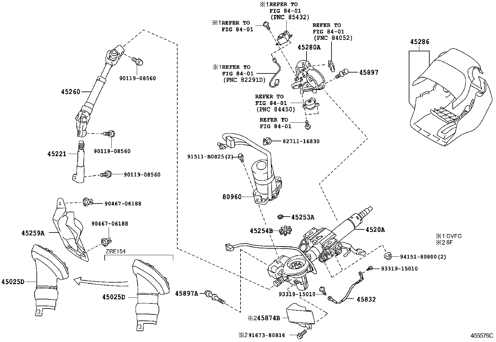  AURIS |  STEERING COLUMN SHAFT