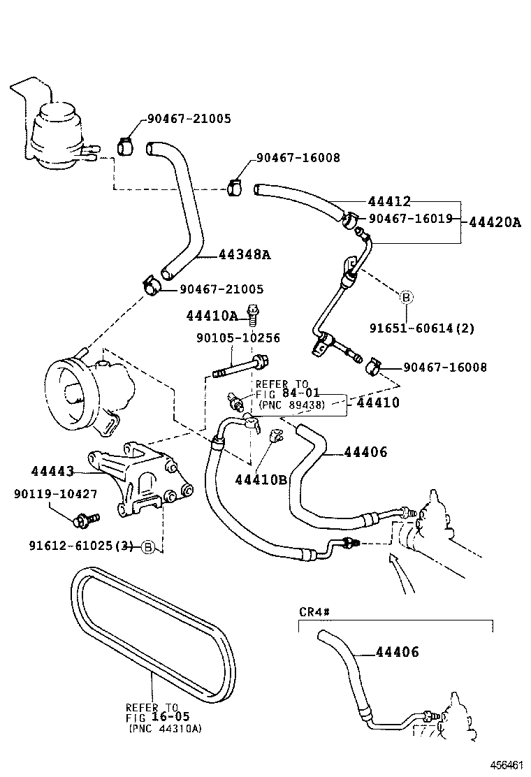  LITE TOWNACE NOAH V |  POWER STEERING TUBE