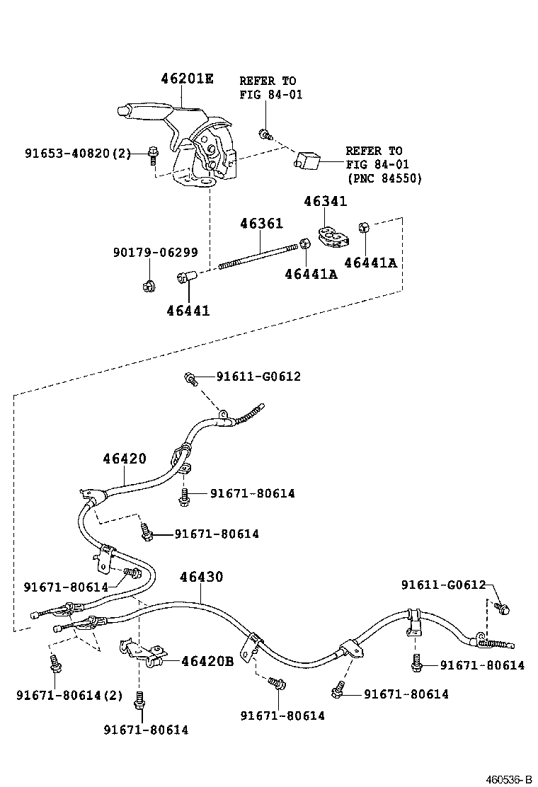  IST |  PARKING BRAKE CABLE