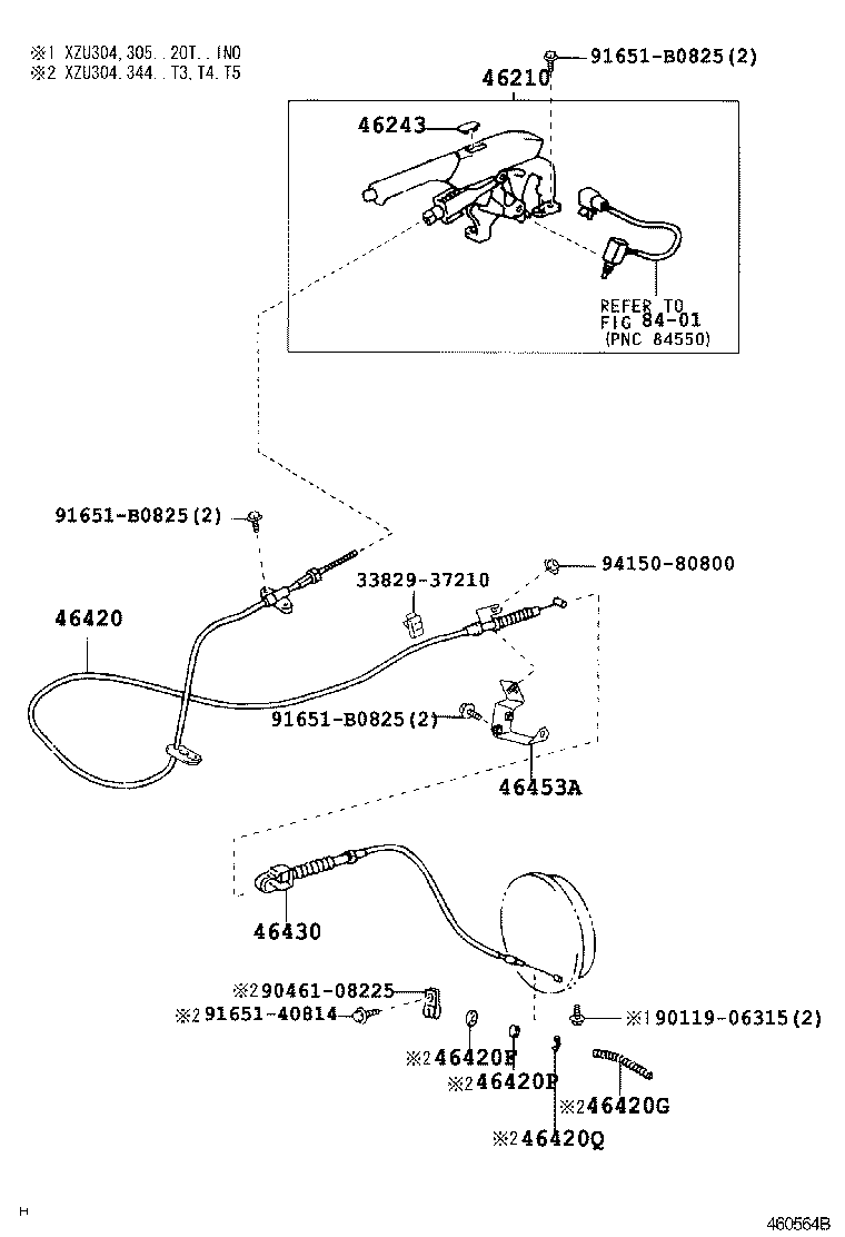  DYNA TOYOACE |  PARKING BRAKE CABLE