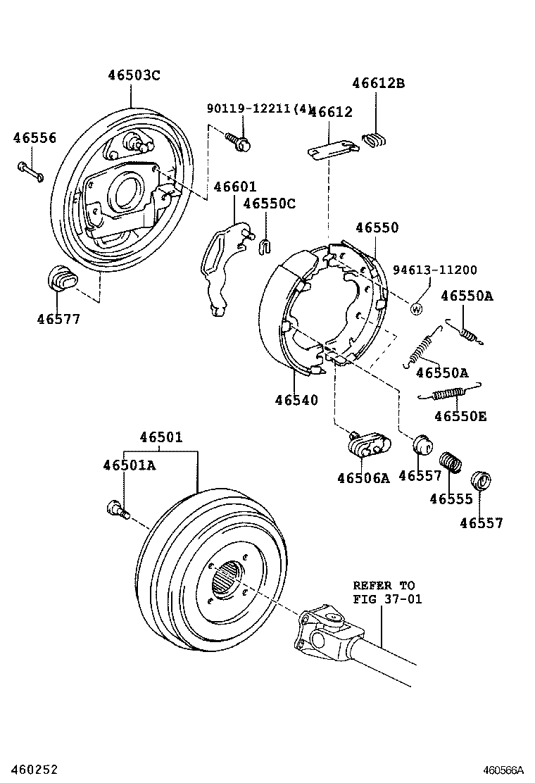  DYNA TOYOACE |  PARKING BRAKE CABLE