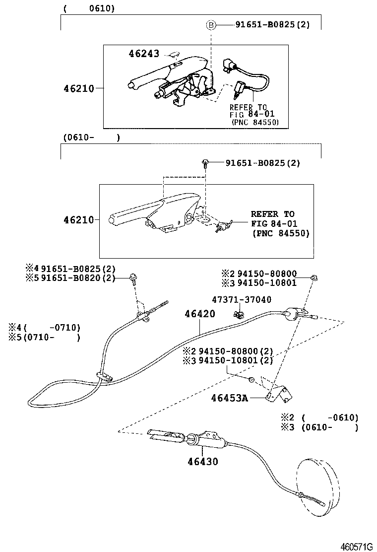  DYNA TOYOACE HV |  PARKING BRAKE CABLE