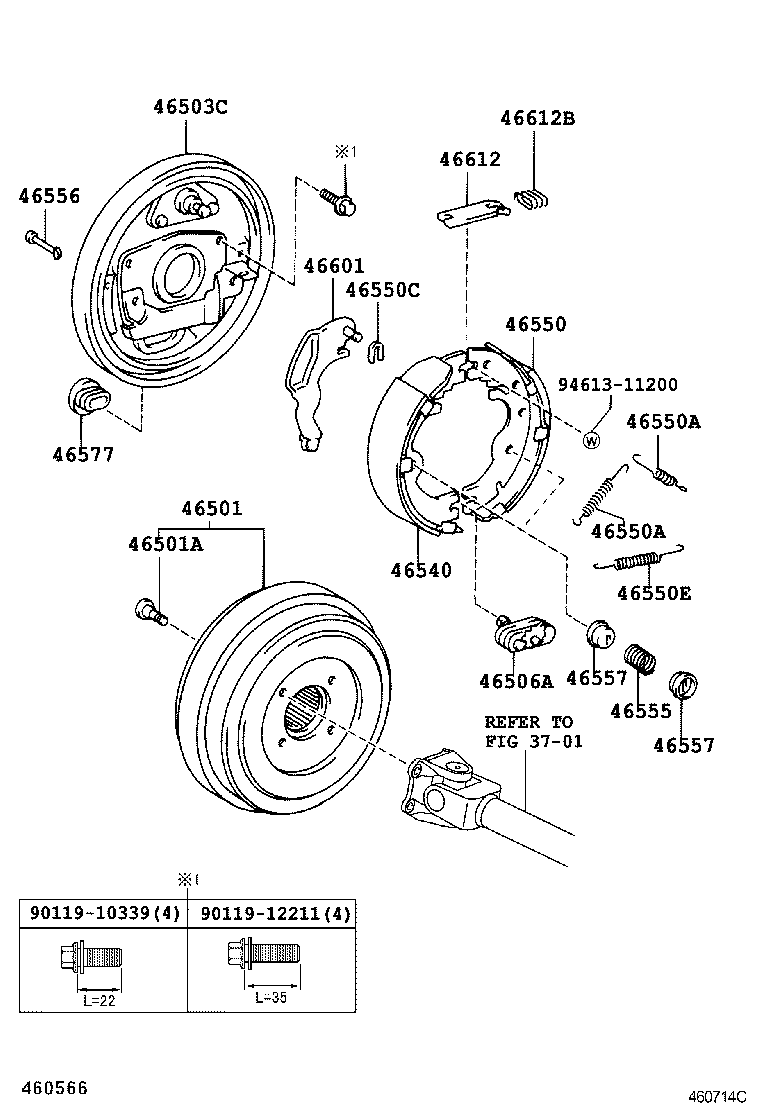  DYNA TOYOACE |  PARKING BRAKE CABLE