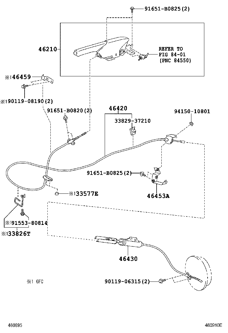  DYNA TOYOACE |  PARKING BRAKE CABLE