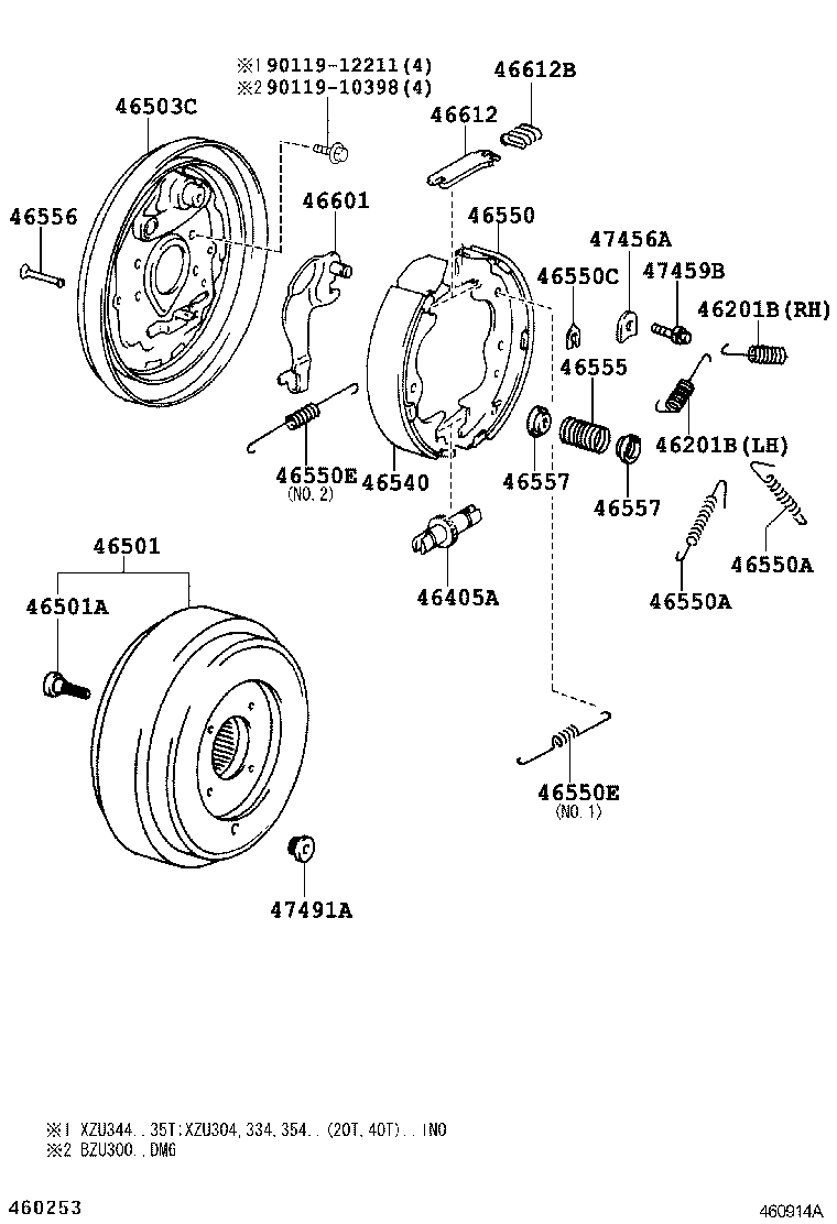  DYNA TOYOACE |  PARKING BRAKE CABLE