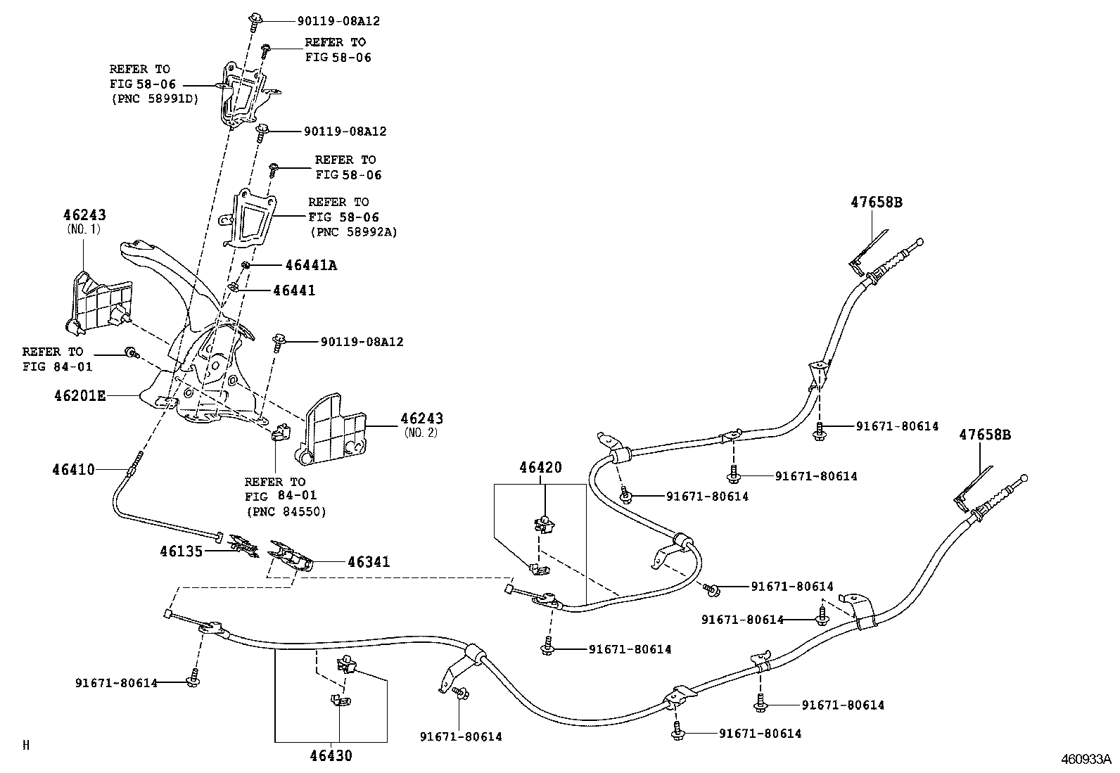  BLADE |  PARKING BRAKE CABLE