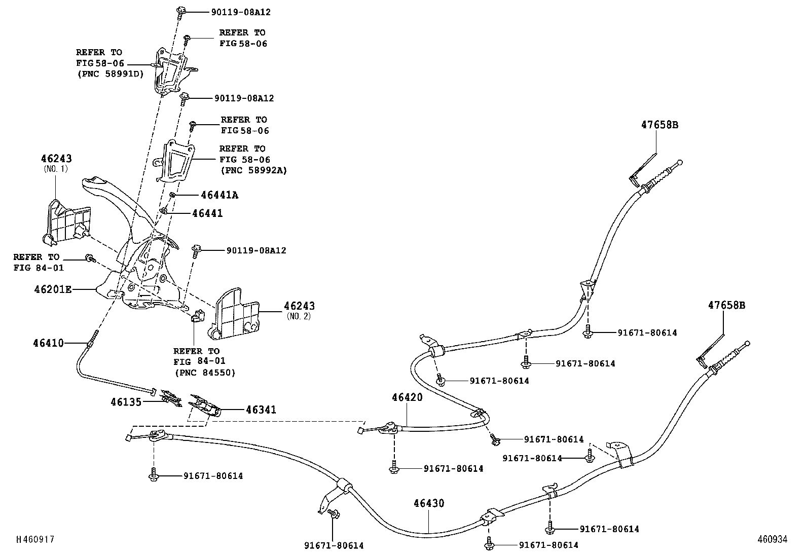  BLADE |  PARKING BRAKE CABLE