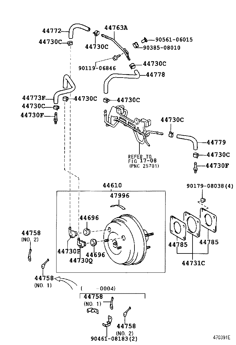  CENTURY |  BRAKE BOOSTER VACUUM TUBE