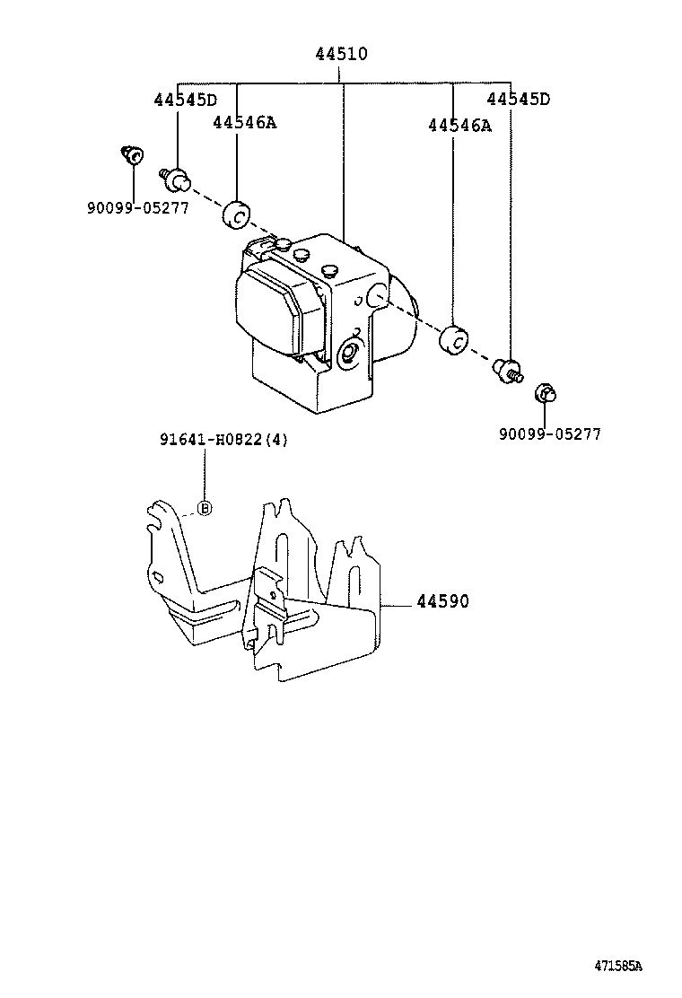  LITE TOWNACE |  BRAKE TUBE CLAMP