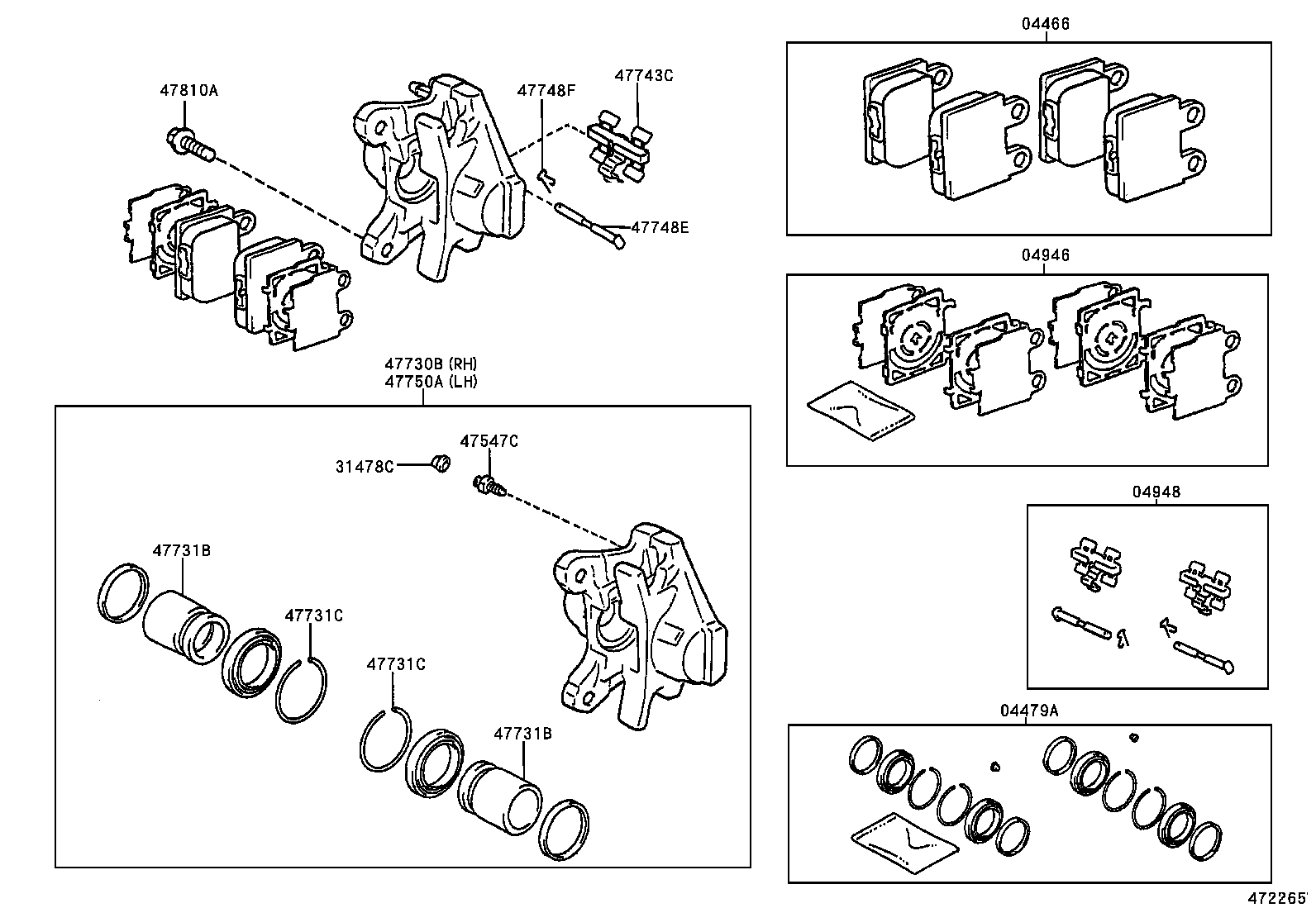  MARK 2 MARK 2 BLIT |  REAR DISC BRAKE CALIPER DUST COVER
