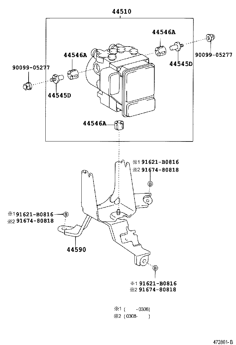  NOAH VOXY |  BRAKE TUBE CLAMP