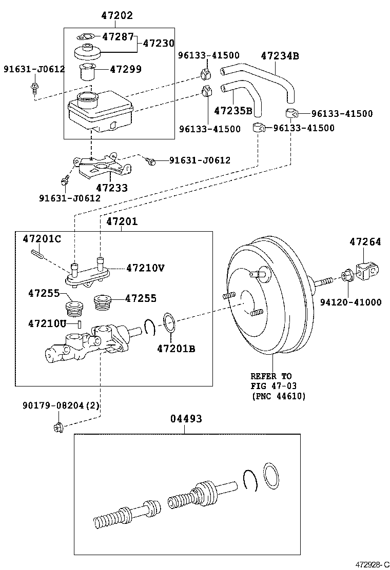  IST |  BRAKE MASTER CYLINDER