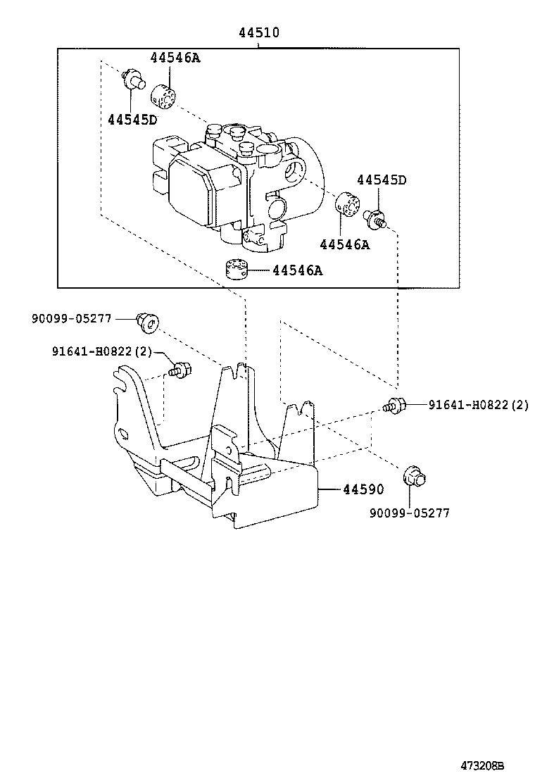  LITE TOWNACE |  BRAKE TUBE CLAMP