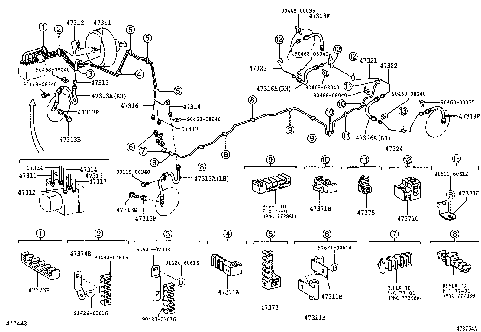  IPSUM |  BRAKE TUBE CLAMP