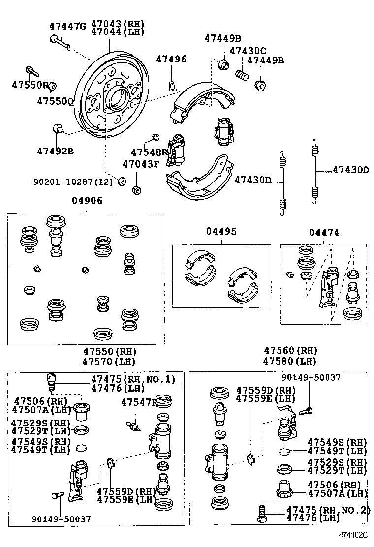  DYNA TOYOACE |  REAR DRUM BRAKE WHEEL CYLINDER BACKING PLATE