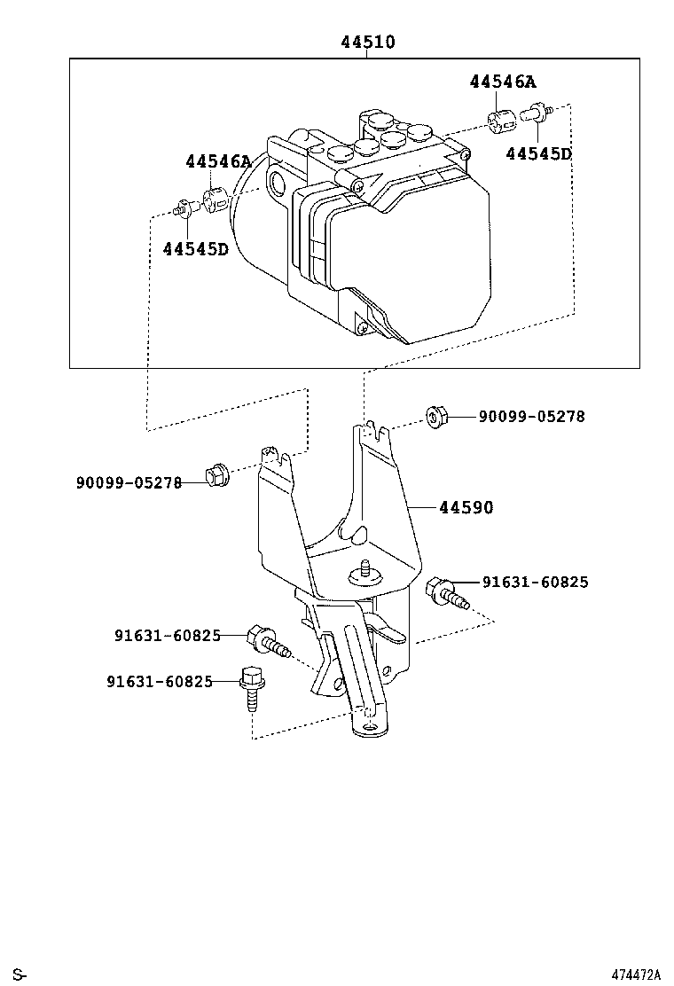  VITZ |  BRAKE TUBE CLAMP