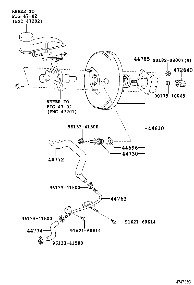  RACTIS |  BRAKE BOOSTER VACUUM TUBE
