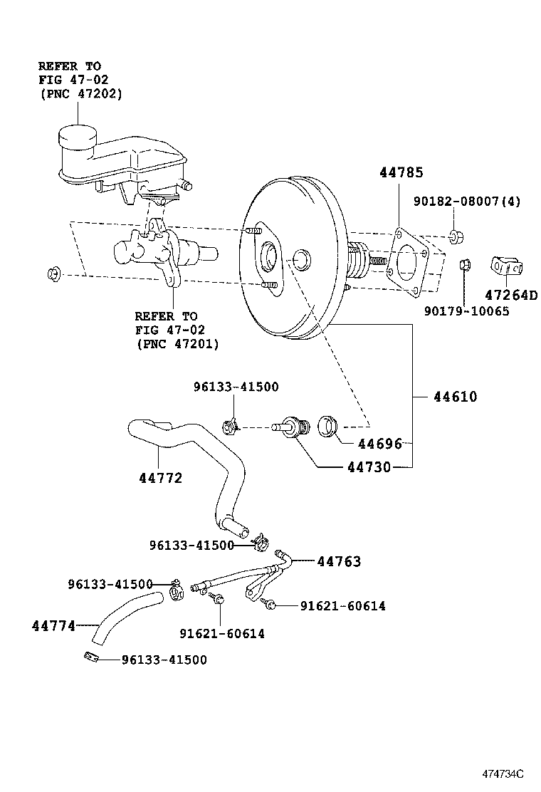  RACTIS |  BRAKE BOOSTER VACUUM TUBE