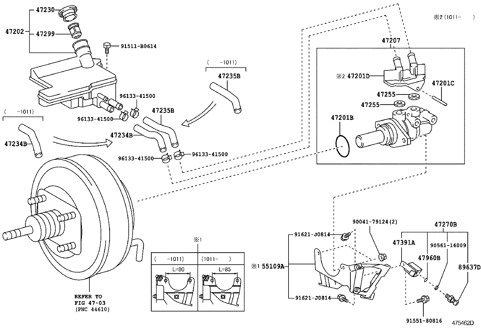  DYNA TOYOACE |  BRAKE MASTER CYLINDER