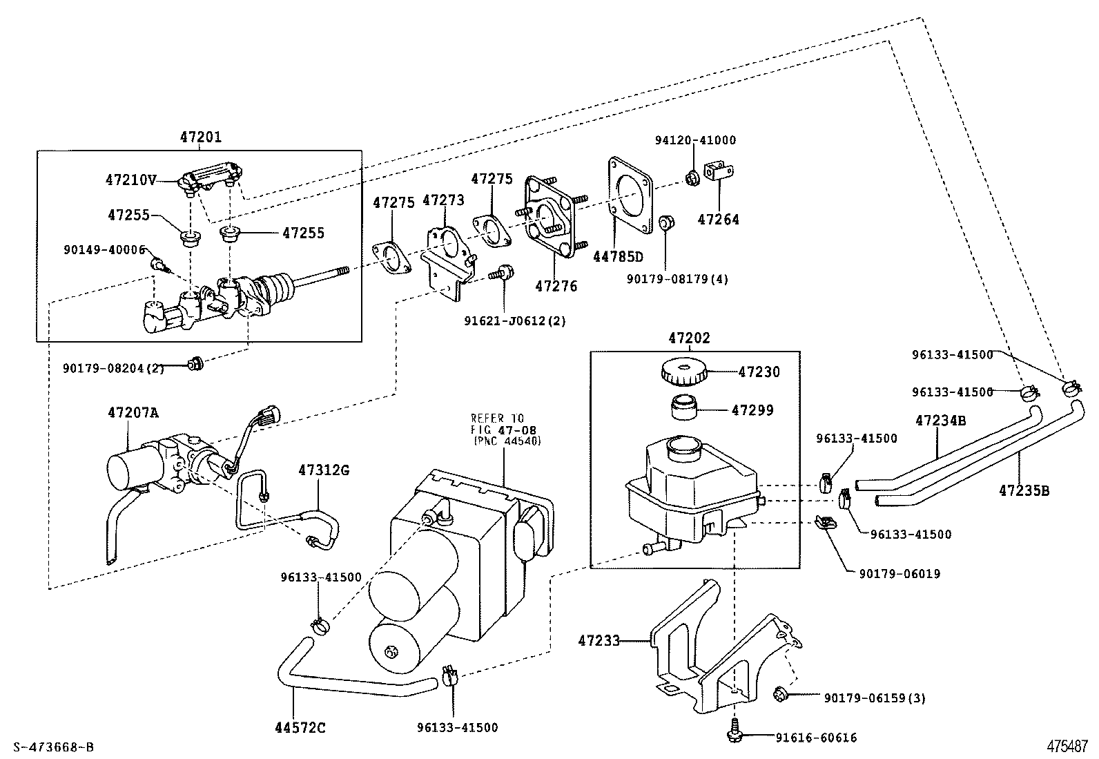  ALPHARD HV |  BRAKE MASTER CYLINDER