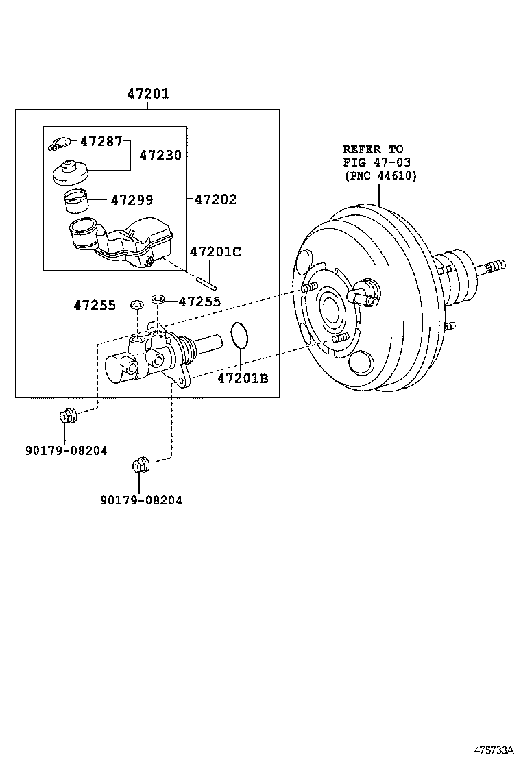  BLADE |  BRAKE MASTER CYLINDER