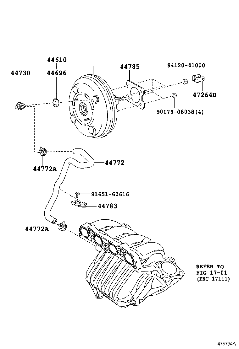  BLADE |  BRAKE BOOSTER VACUUM TUBE