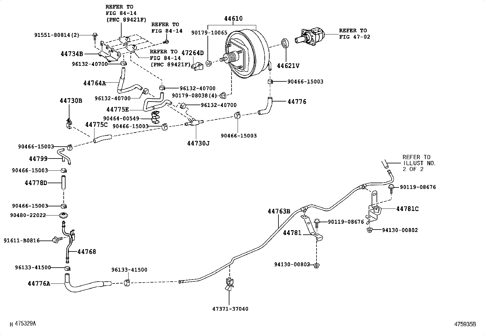  DYNA TOYOACE |  BRAKE BOOSTER VACUUM TUBE