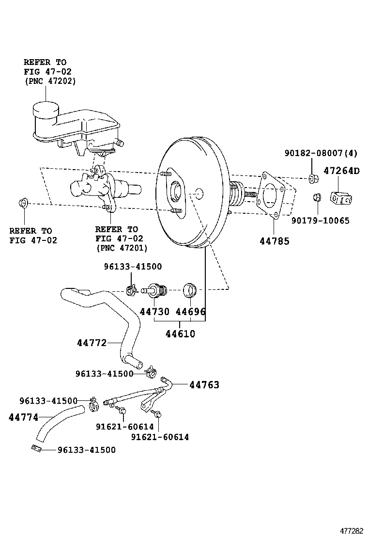  VITZ |  BRAKE BOOSTER VACUUM TUBE