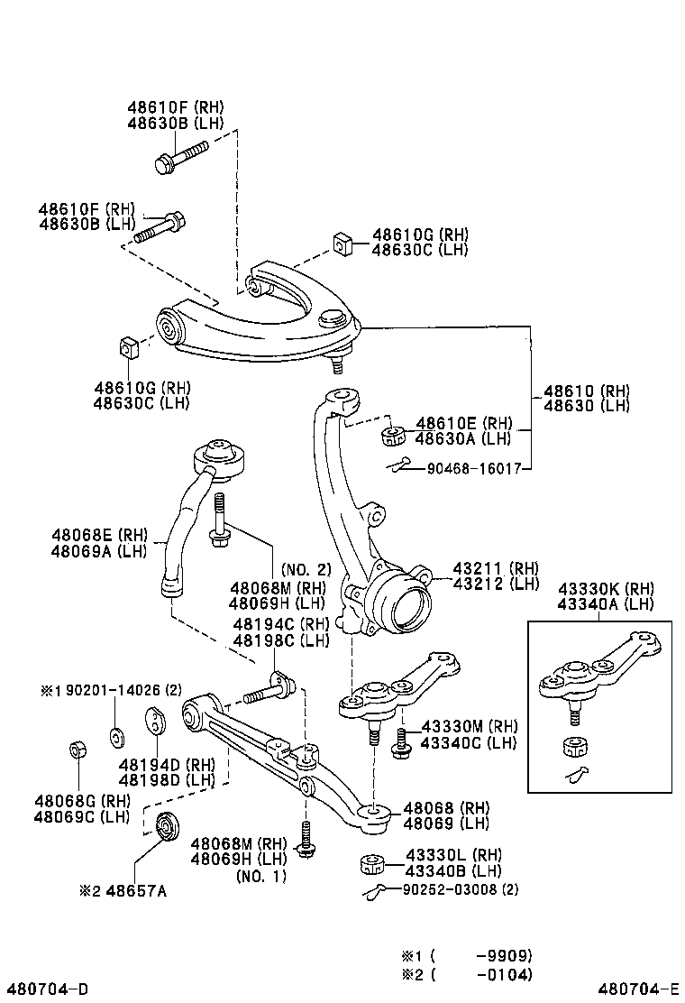  PROGRES |  FRONT AXLE ARM STEERING KNUCKLE