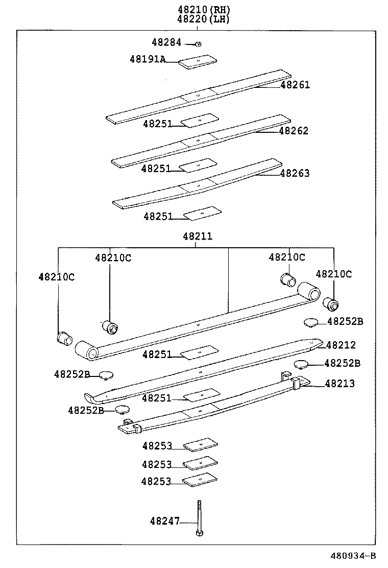  DYNA TOYOACE |  REAR SPRING SHOCK ABSORBER