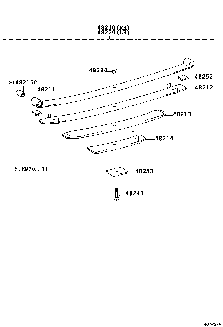 LITE TOWNACE |  REAR SPRING SHOCK ABSORBER