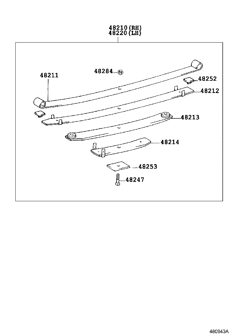  LITE TOWNACE |  REAR SPRING SHOCK ABSORBER