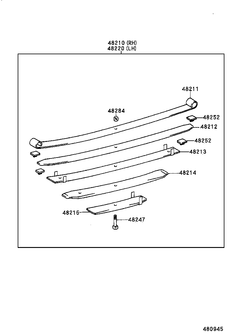  LITE TOWNACE |  REAR SPRING SHOCK ABSORBER