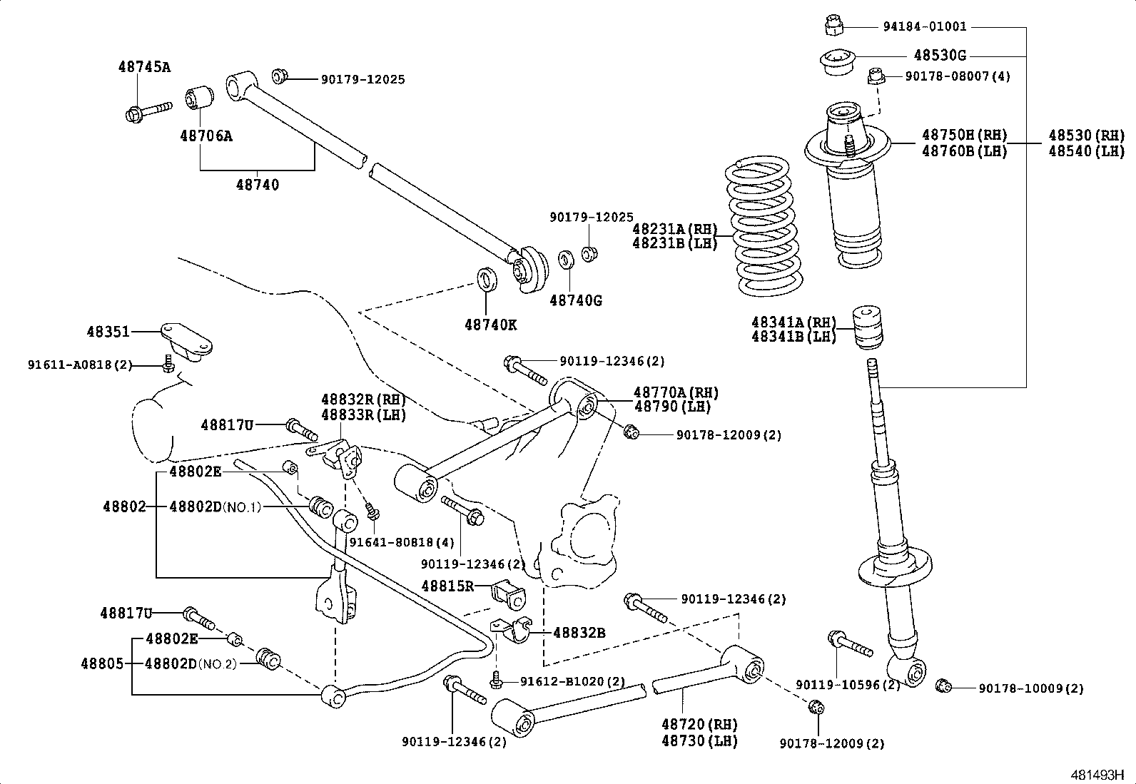  IST |  REAR SPRING SHOCK ABSORBER