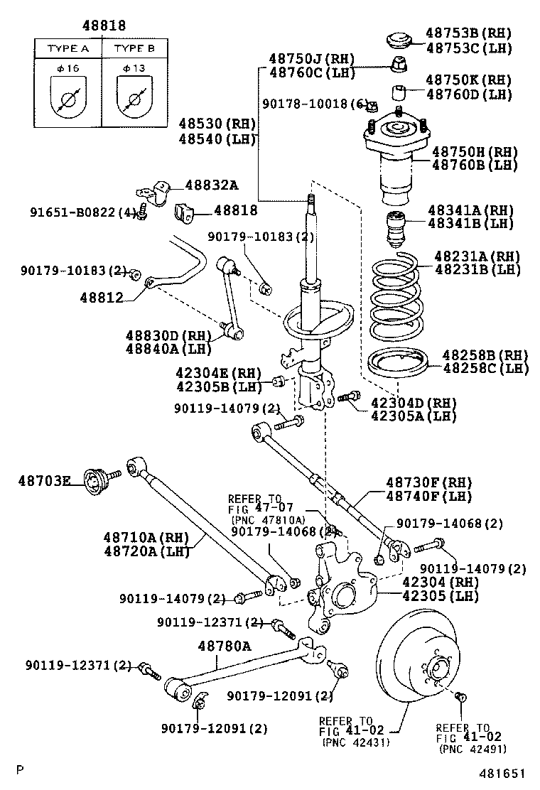  HARRIER |  REAR SPRING SHOCK ABSORBER
