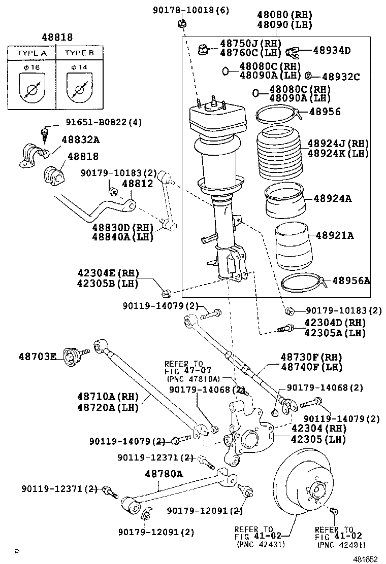  HARRIER |  REAR SPRING SHOCK ABSORBER