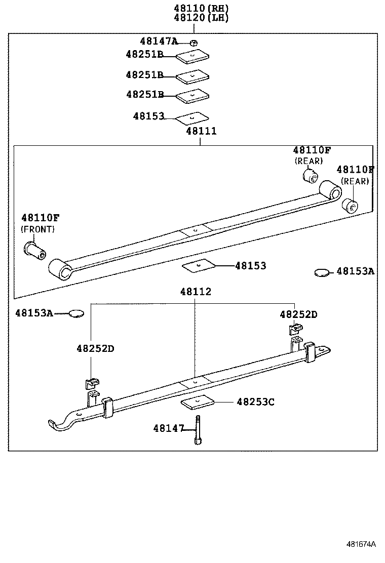  DYNA TOYOACE |  FRONT SPRING SHOCK ABSORBER