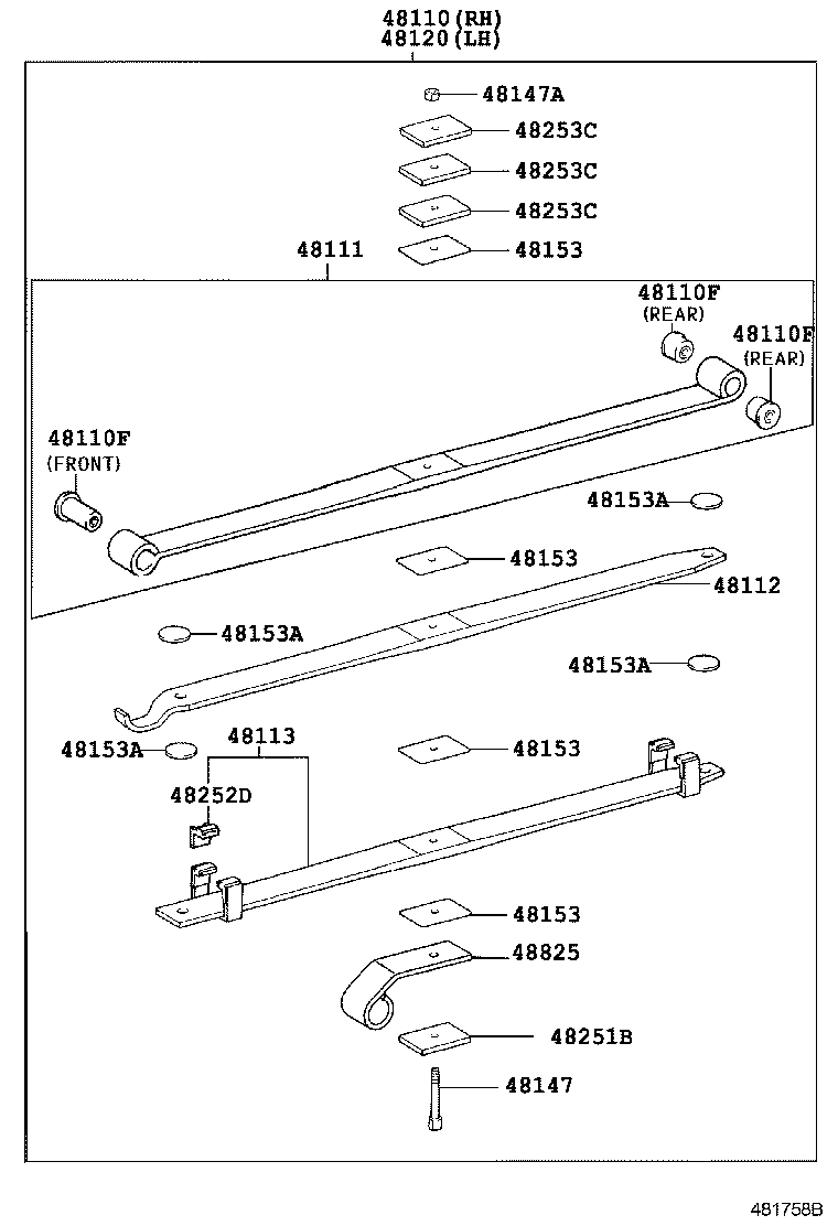  DYNA TOYOACE HV |  FRONT SPRING SHOCK ABSORBER