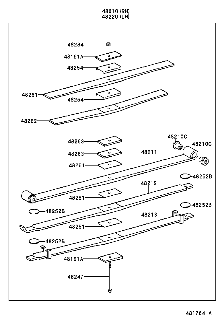  DYNA TOYOACE HV |  REAR SPRING SHOCK ABSORBER