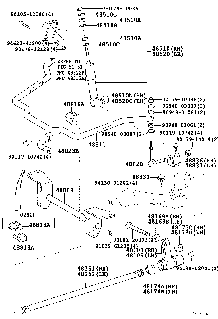  DYNA TOYOACE |  FRONT SPRING SHOCK ABSORBER