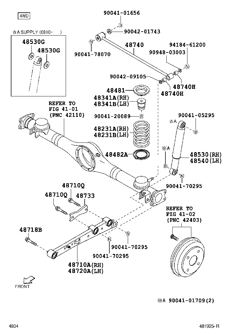  PASSO |  REAR SPRING SHOCK ABSORBER