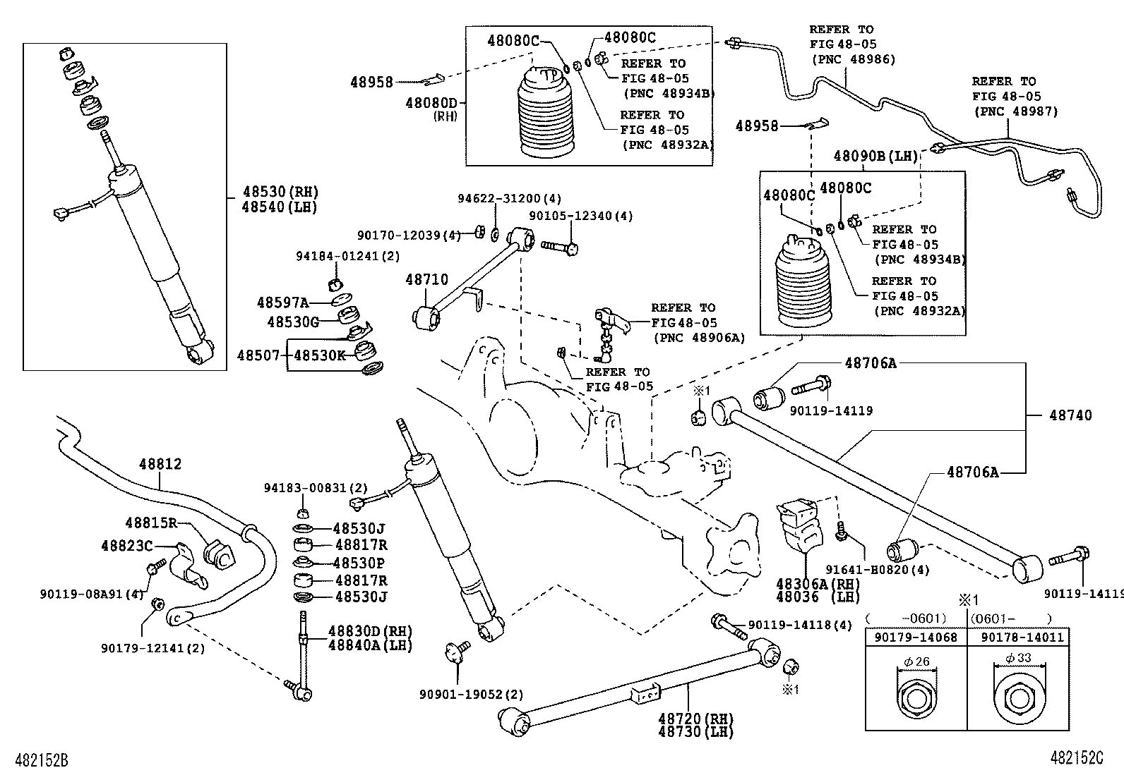  LAND CRUISER PRADO |  REAR SPRING SHOCK ABSORBER