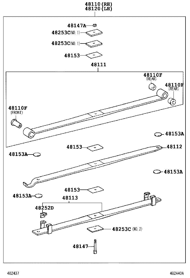  DYNA TOYOACE |  FRONT SPRING SHOCK ABSORBER