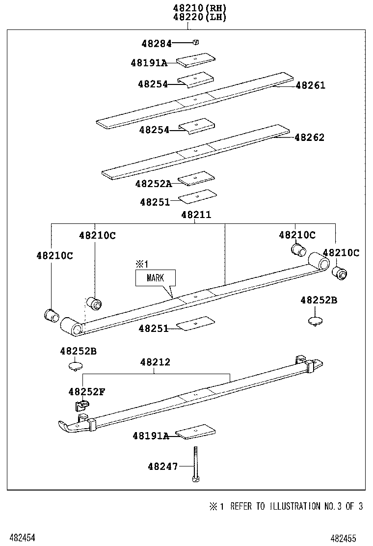  DYNA TOYOACE |  REAR SPRING SHOCK ABSORBER