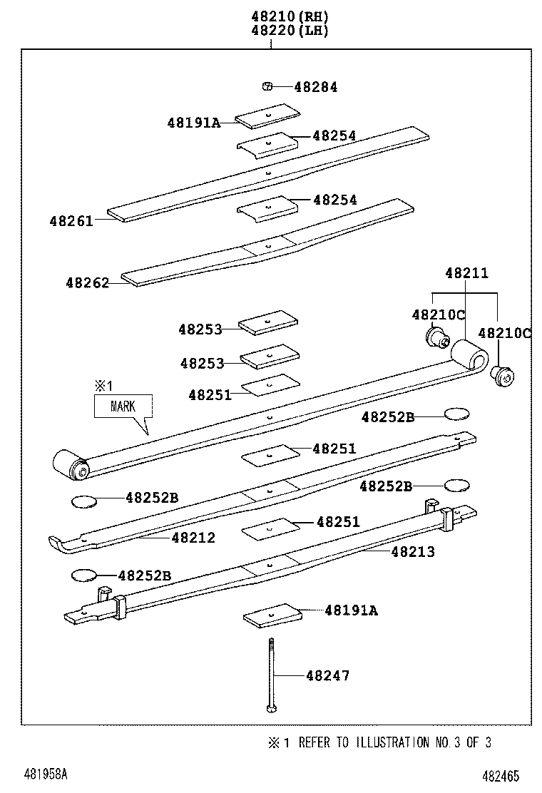  DYNA TOYOACE |  REAR SPRING SHOCK ABSORBER