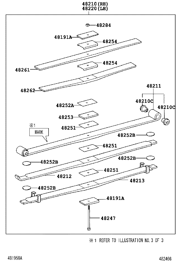  DYNA TOYOACE |  REAR SPRING SHOCK ABSORBER