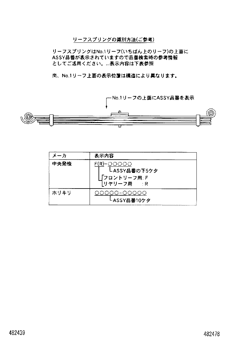  DYNA TOYOACE |  REAR SPRING SHOCK ABSORBER