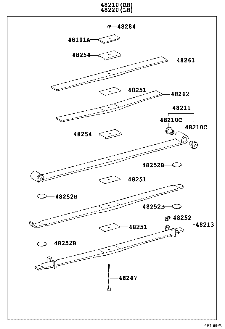  DYNA TOYOACE |  REAR SPRING SHOCK ABSORBER