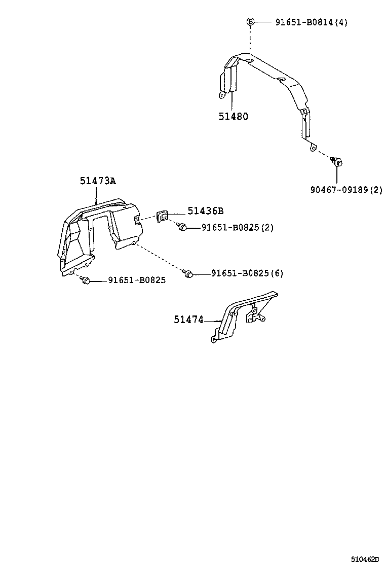  DYNA TOYOACE |  SUSPENSION CROSSMEMBER UNDER COVER