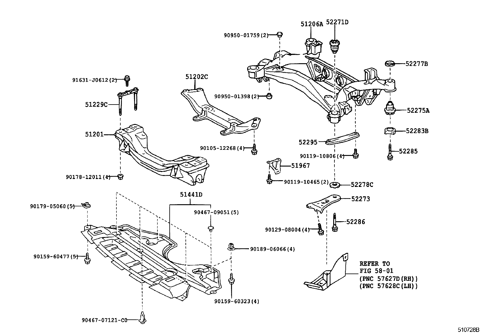  PROGRES |  SUSPENSION CROSSMEMBER UNDER COVER